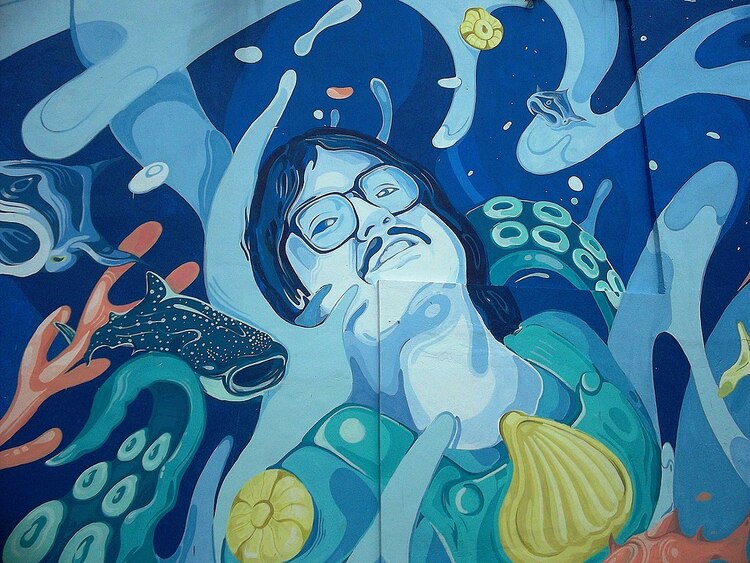 Un mural de Chico Ché, en Mérida, Yucatán.