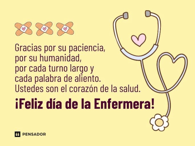 Imágenes del Día Internacional de la Enfermera y el Enfermero para enviar por WhatsApp