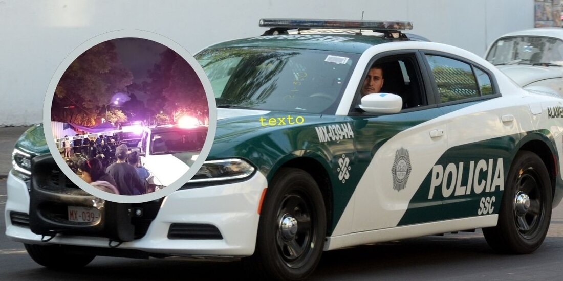 Policía de la CDMX investiga balacera en Coyoacán.