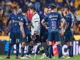 Futbolistas del América después de uno de sus partidos en el Torneo Clausura 2023.