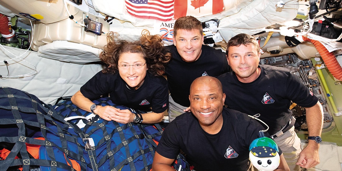 Los miembros de la tripulación Artemis II, el pasado 6 de abril