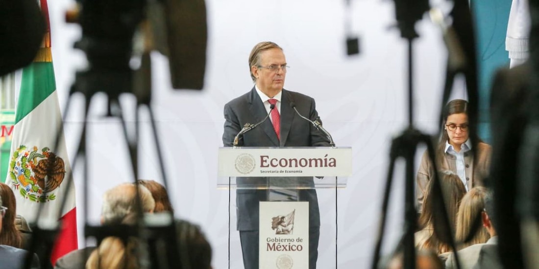 Marcelo Ebrard, secretario de Economía federal
