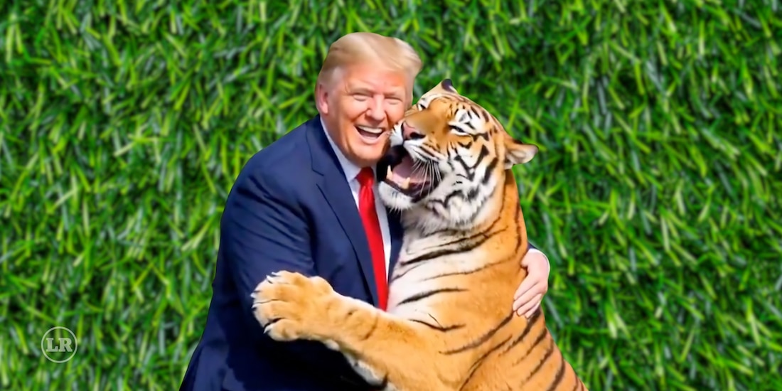 Donald Trump imita video de William Chapman
