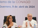 Expresó, a nombre del pueblo de Quintana Roo, una felicitación por la sorprendente recuperación de Acapulco.