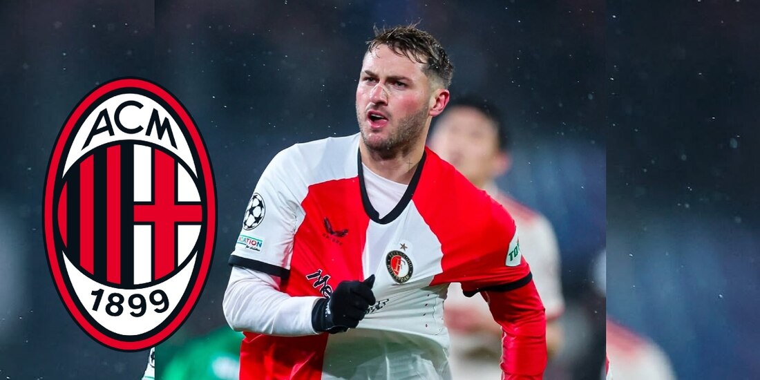 Santiago Giménez cerca del Milan