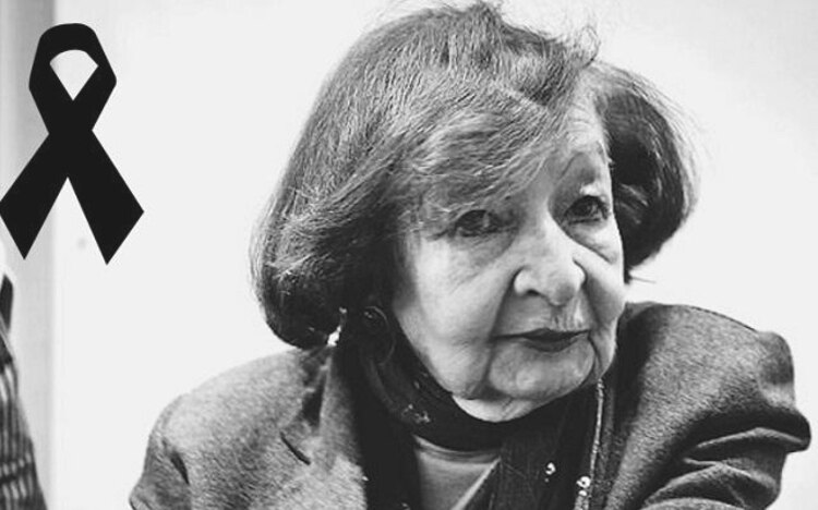 La autora zacatecana hacia el final de su vida.