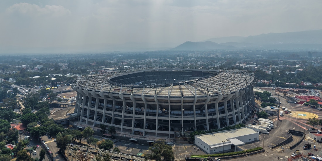 El Estadio Azteca ya se pone a punto para volver a recibir a la afición.