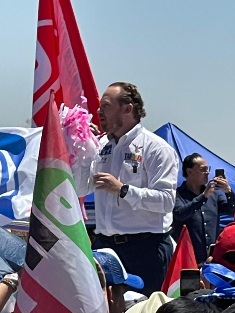 Taboada assitió a un evento a la alcaldía Álvaro Obregón.