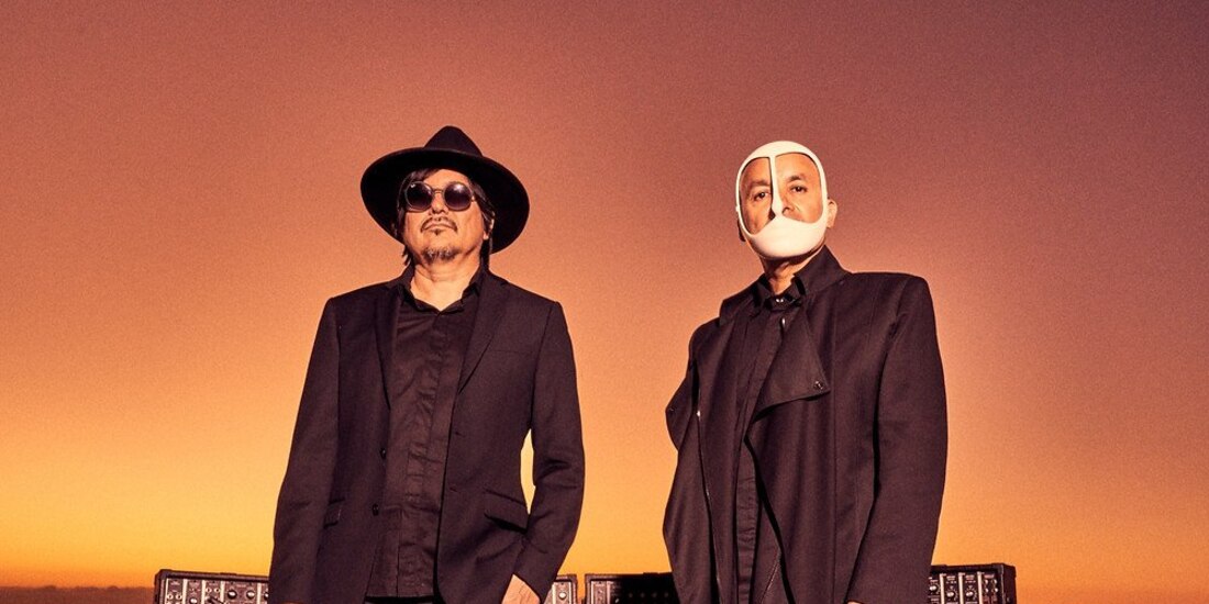 Los integrantes de Nortec: Bostich+Fussible conforman la cartelera.
