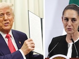 El presidente Trump y la Presidenta Claudia Sheinbaum