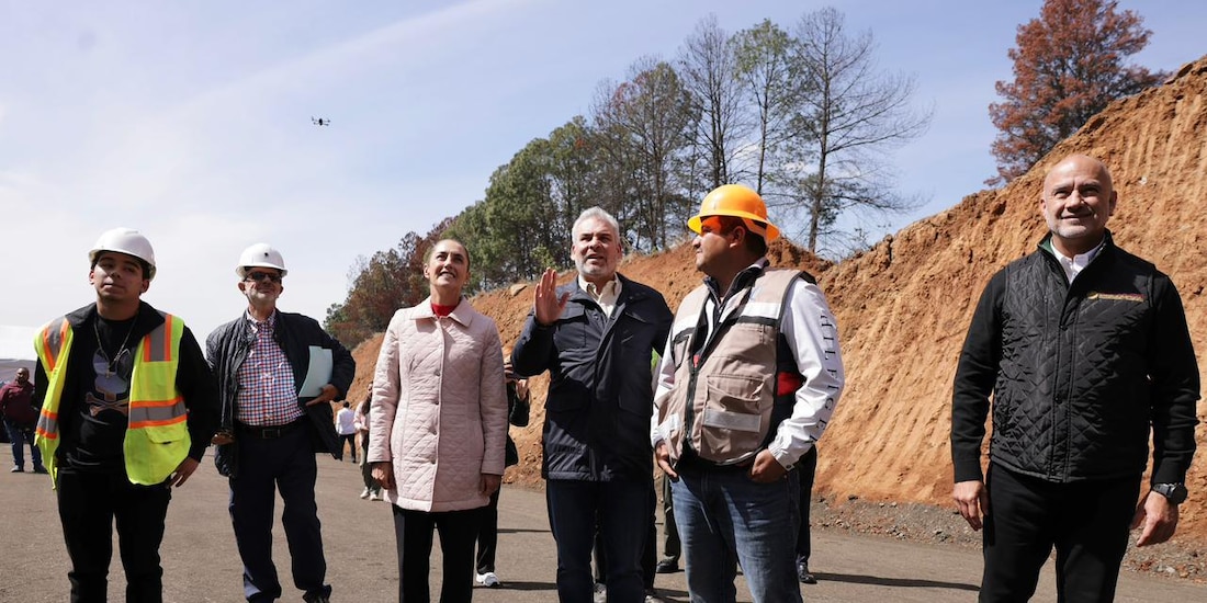 Presidenta Claudia Sheinbaum y gobernador Alfredo Ramírez Bedolla impulsan proyectos para Michoacán.