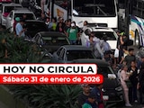 Te decimos cómo aplica el Hoy No Circula este sábado 31 de enero de 2026 en la ZMVM.