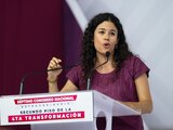 Luisa María Alcalde asumirá la dirigencia de Morena el próximo 1 de octubre.