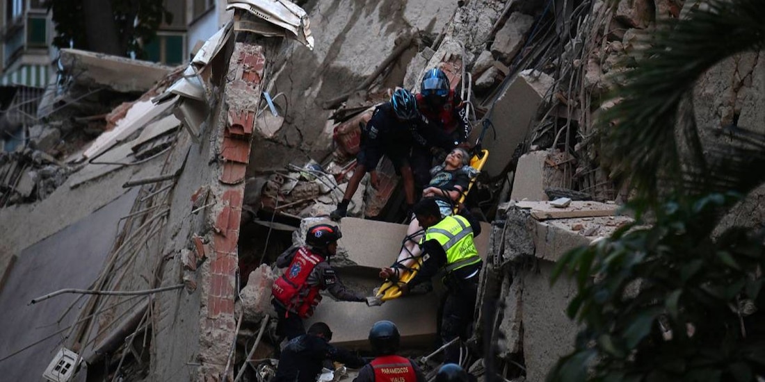 Rescates en Venezuela tras fuertes sismos