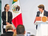 La Presidenta de México y la Gobernadora del Edomex, este 22 de julio.