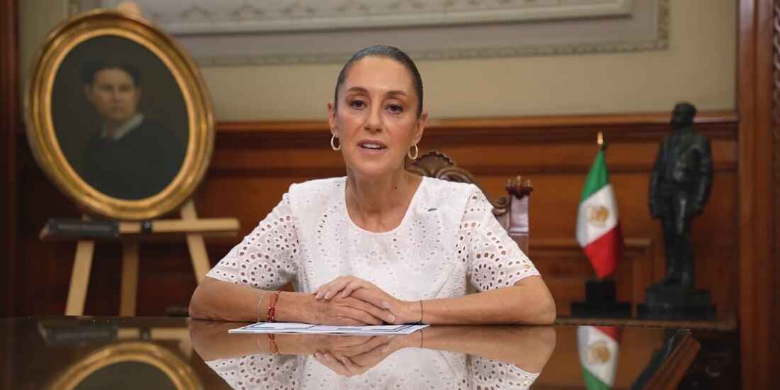 La presidenta Claudia Sheinbaum en un mensaje en video llamó a la ciudadanía mexicana a emitir su voto en la elección judicial.