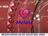 Resultados del Melate Retro en su sorteo 1655, celebrado este 28 de julio del 2026.