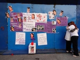 Fotografía de archivo de una protesta feminista en la zona Centro de la Ciudad de México.