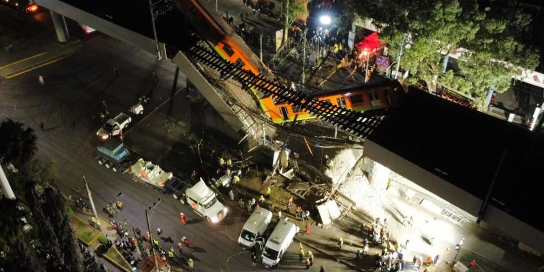 El incidente en un tramo de la Línea 12 del Metro se registró el lunes en la noche.
