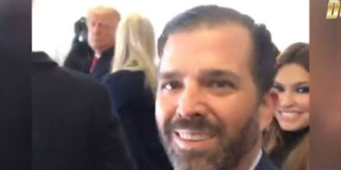 En el video se puede observar al presidente Donald Trump sonriente, junto a su hija Ivanka.