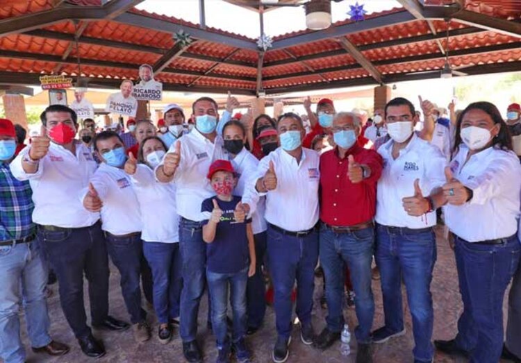 Candidato a la gubernatura de BCS por la alianza Unidos Contigo, Francisco Pelayo