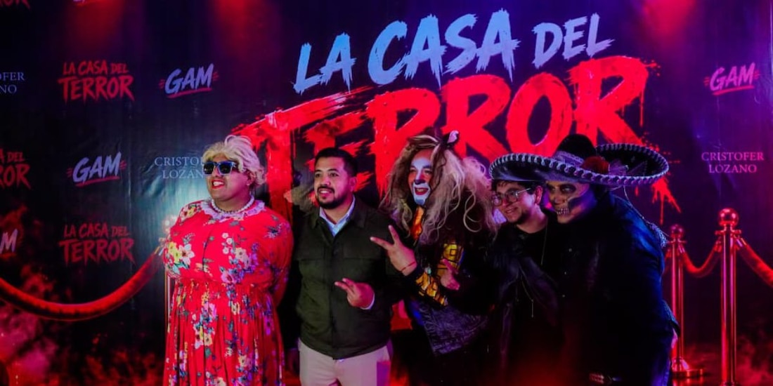 Cristofer Lozano abrió la Casa del Terror gratuita en el parque El Sapo, en Gustavo A. Madero, del 26 de octubre al 2 de noviembre en CDMX.