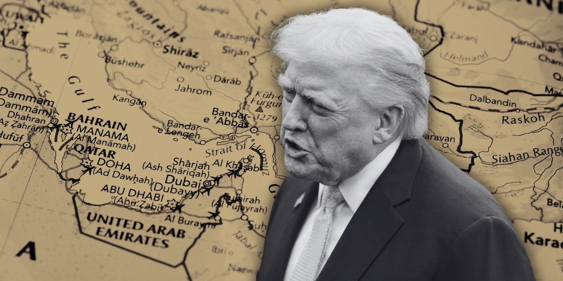 Donald Trump amenaza con imponer peajes al tránsito por el Estrecho de Ormuz.