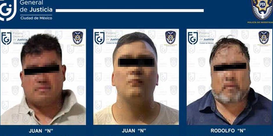 FGJCDMX vincula a proceso a tres integrantes de “Las Mojarras”