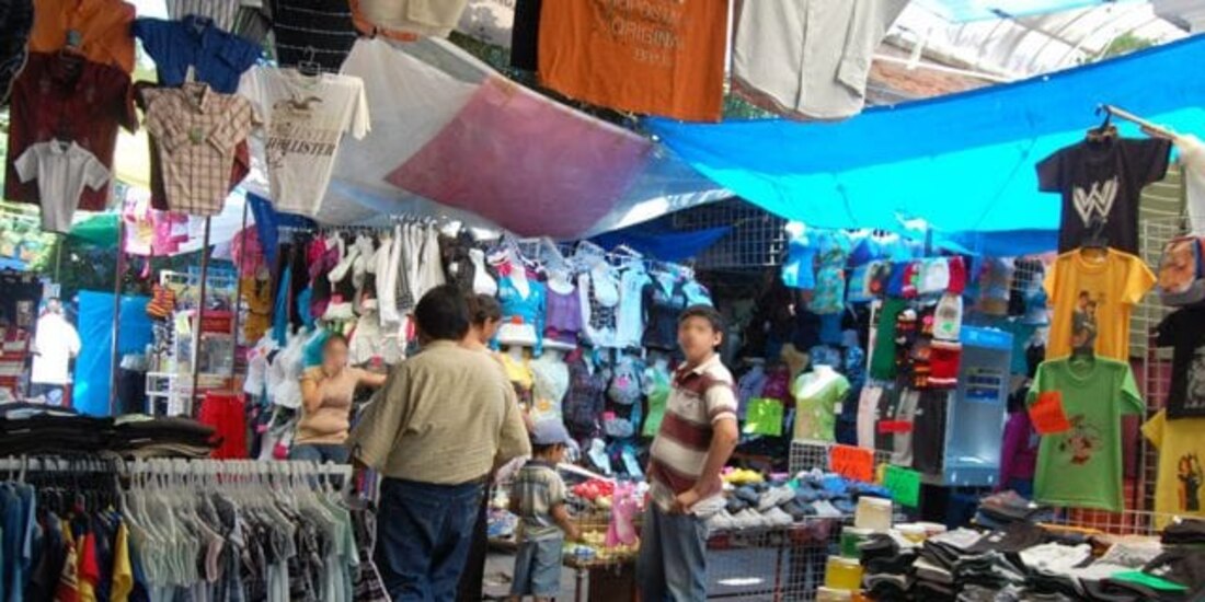 Ventas informales en México.