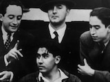 Villaurrutia, Pellicer, Huerta y Solana hacia 1940.
