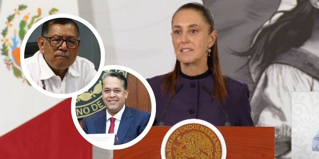 Claudia Sheinbaum descartó "riesgos" por entrega voluntaria a EU de exfuncionarios de Sinaloa.