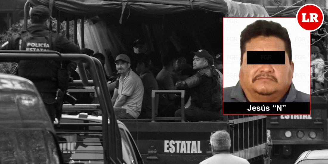 Jesús "N", el conductor del tráiler donde viajaban 229 migrantes rescatados en Veracruz.