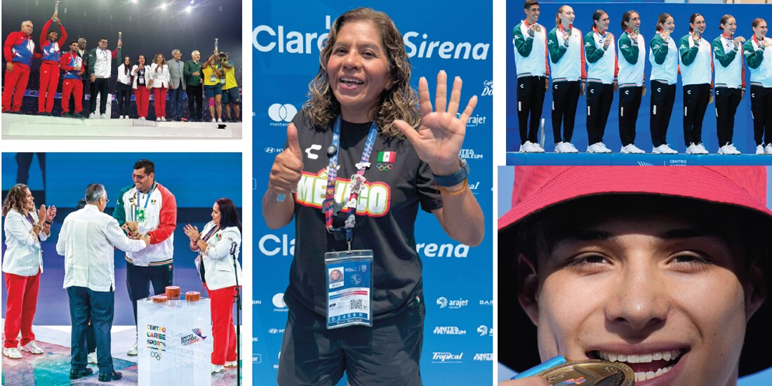LAS IMÁGENES DEL TRIUNFO │ México es el país que más medallas ganó en los juegos celebrados en República Dominicana