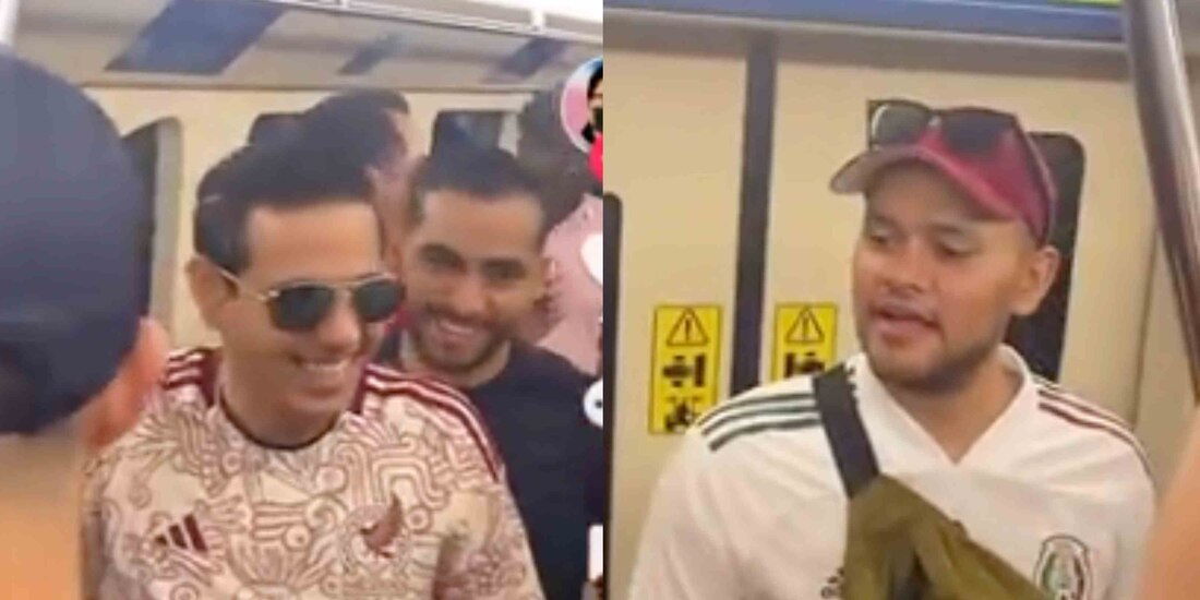 Así es como los mexicanos "asaltan" el metro de Qatar