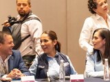 Libia se reunió con integrantes del clúster de la moda.