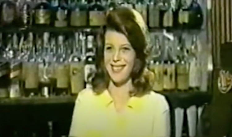 Marietta Tévez de joven