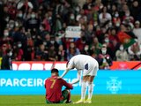 Cristiano Ronaldo se lamenta tras caer ante Serbia en las clasificaciones rumbo a Qatar 2022