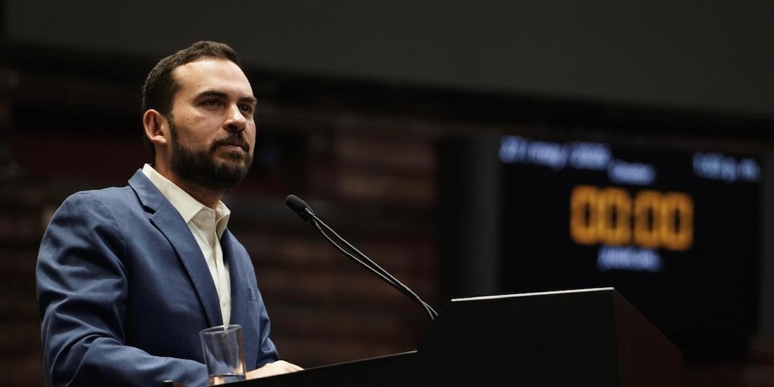 El diputado federal por Guanajuato, Alan Sahir Márquez Becerra.
