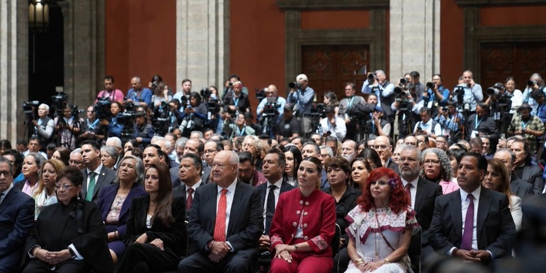 Ayer martes, Pablo Lemus acudió a Palacio Nacional.