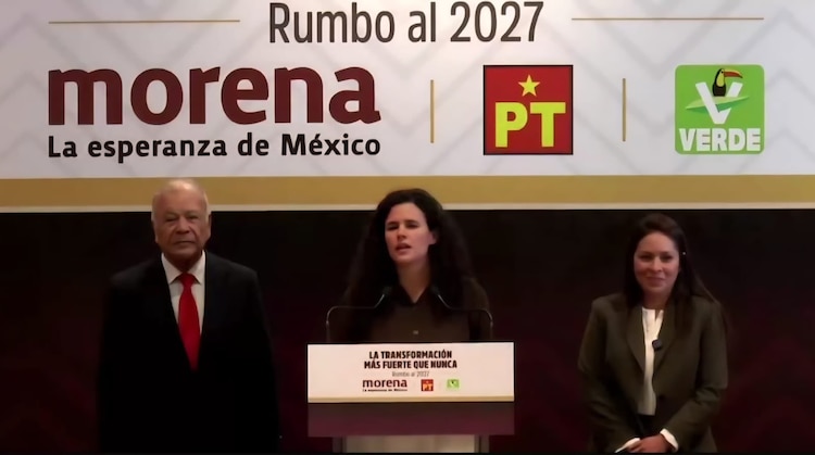 Morena, PT y PVEM apuestan por continuidad de la Cuarta Transformación