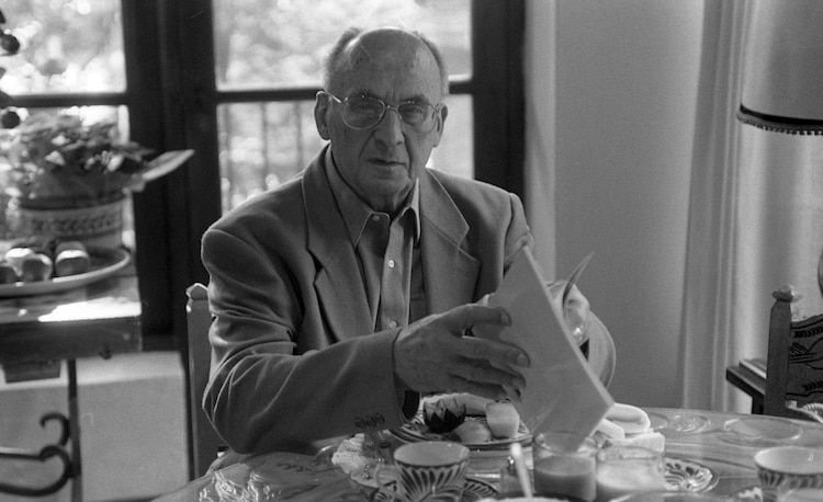 Luis Echeverría, en una foto de 1998.