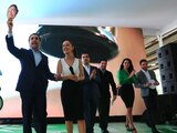 Jesús Sesma anuncia apoyo del Partido Verde a Claudia Sheinbaum.