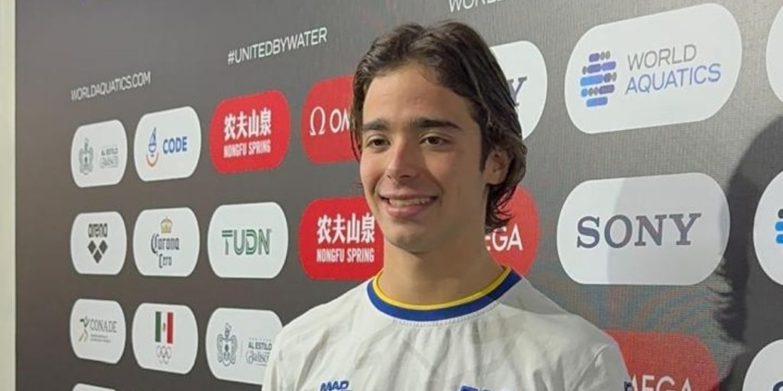 Jorge Rodríguez clavadista mexicano que compite por España.
