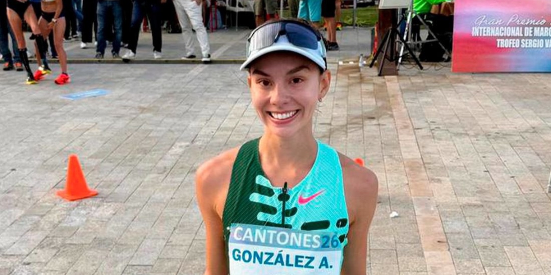 La mexicana Alegna González ganó el Gran Premio Internacional de Marcha Cantones.