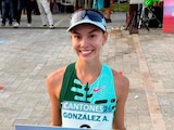 La mexicana Alegna González ganó el Gran Premio Internacional de Marcha Cantones.