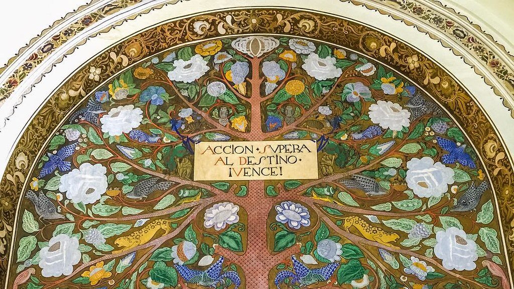 Roberto Montenegro, El árbol de la vida, mural, 1922.