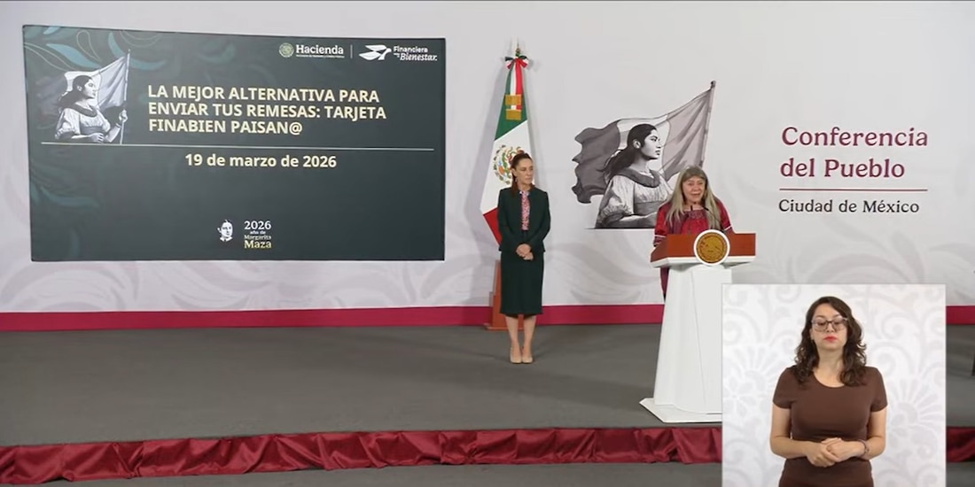 Información sobre Finabien en la Mañanera de CSP.