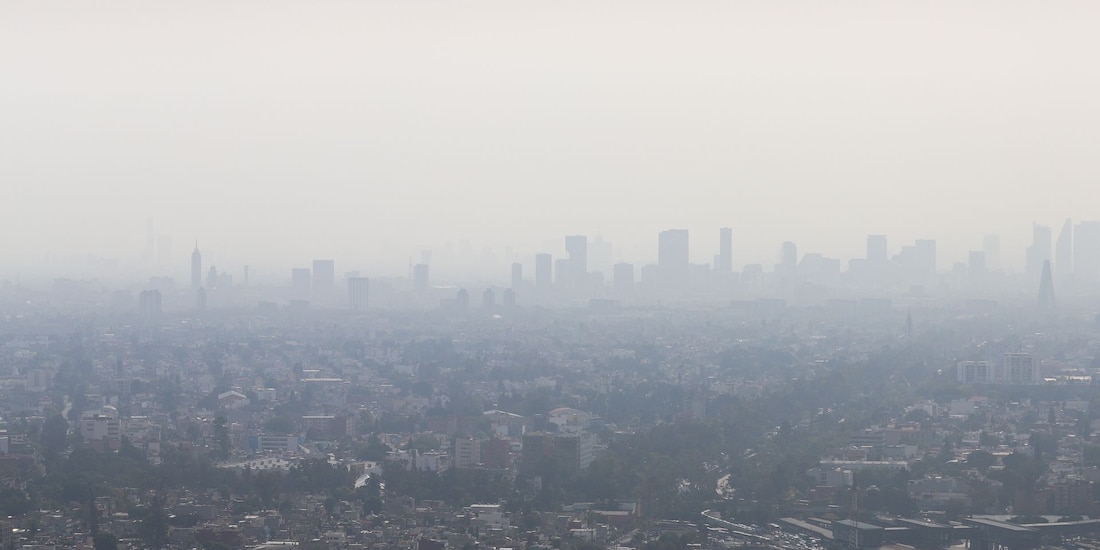 Mala calidad del aire persiste en la CDMX tras festejos de Año Nuevo