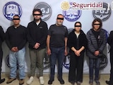 Presentación de detenidos.