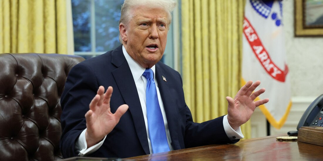 Donald Trump, presidente de Estados Unidos.